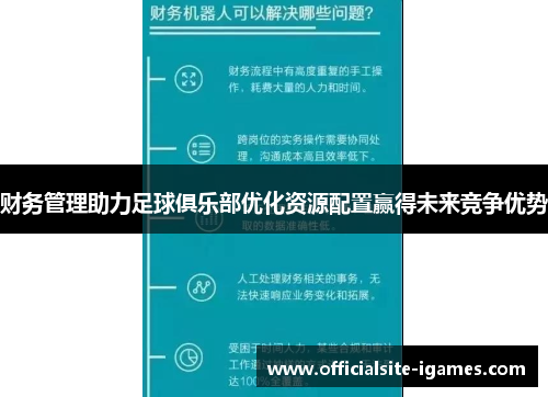 财务管理助力足球俱乐部优化资源配置赢得未来竞争优势 财务管理助力足球俱乐部优化资源配置赢得未来竞争优势