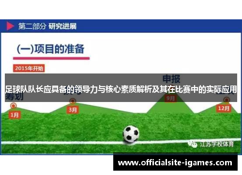 足球队队长应具备的领导力与核心素质解析及其在比赛中的实际应用